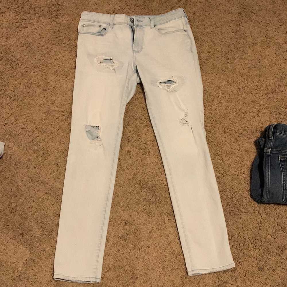 PacSun Mens Stacked Skinny Jeans 32x30